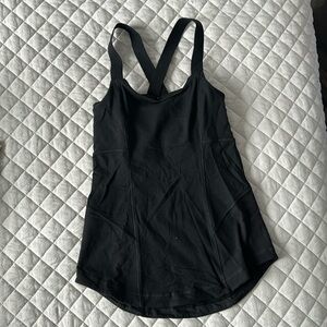Lululemon tank top with criss cross back